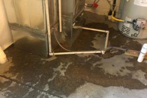 burst pipe